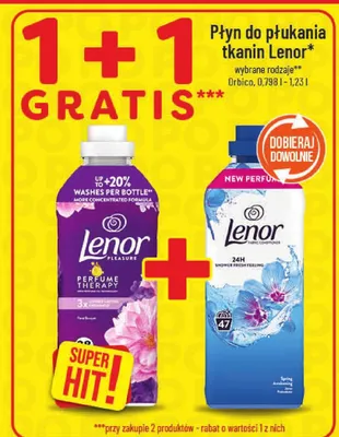 Płyn do płukania tkanin Lenor promocja w POLOmarket