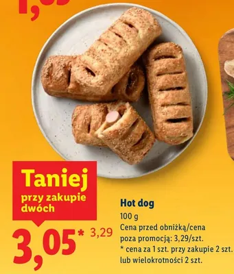 Hot dog promocja w Lidl