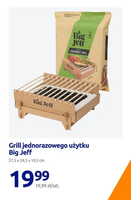 Grill jednorazowego użytku promocja w Action