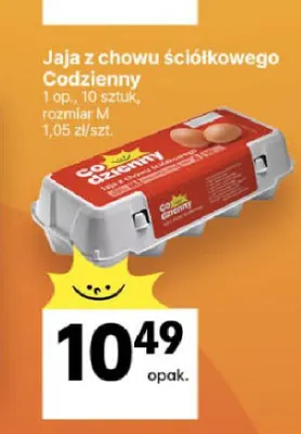 Jajka kurze z chowu ściółkowego rozmiar M Codzienny promocja w Delikatesy Centrum