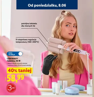 Falownica CIEN BEAUTY 155W promocja w Lidl