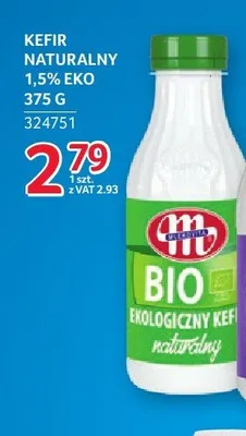 Kefir naturalny 1,5% eko Mlekpol promocja w Selgros