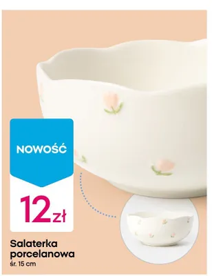 Salaterka porcelanowa promocja w Pepco