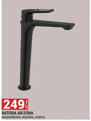 Bateria umywalkowa, wysoka, czarna promocja w Merkury Market