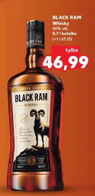 Whisky 0,7 l promocja w Kaufland