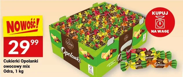 Cukierki Opolanki owocowy mix Odra promocja w Twój Market