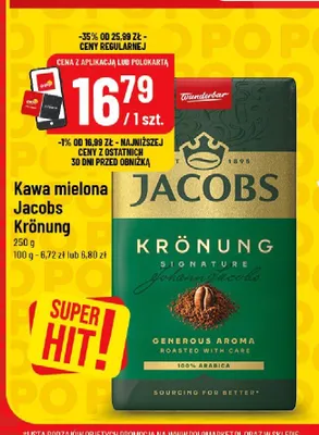 Kawa mielona Jacobs Krönung promocja w POLOmarket