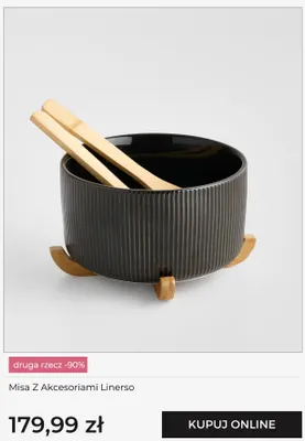 Misa z akcesoriami Home&You Linerso promocja w home&you