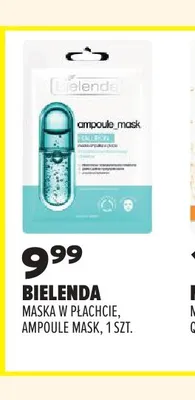Maska w płachcie Bielenda Ampoule Mask promocja w Drogerie Natura