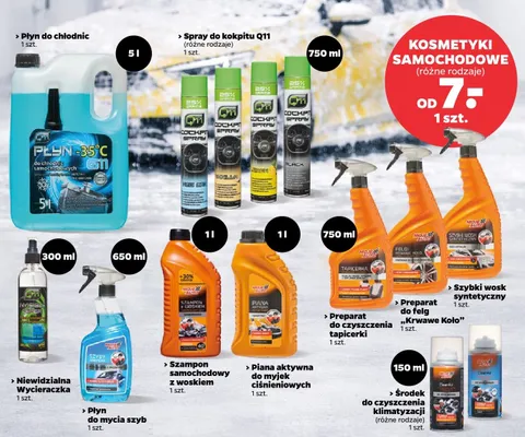 Kosmetyki samochodowe CENA OD: promocja w Netto