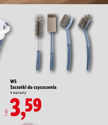 Szczotki do czyszczenia W5 promocja w Lidl