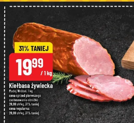 Kiełbasa żywiecka promocja w POLOmarket