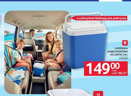 Lodówka samochodowa Atlantic 24 l promocja w Selgros