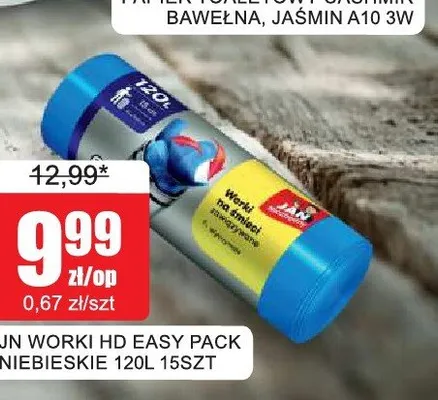 Worki HD Easy-Pack niebieskie JN promocja w Bingo