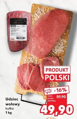 Udziec wołowy  promocja w Kaufland