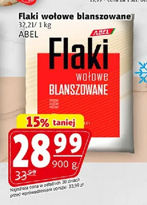 Flaki wołowe blanszowane Abel promocja w Prim Market