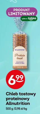 Chleb tostowy proteinowy allnutrition 500g promocja w Żabka