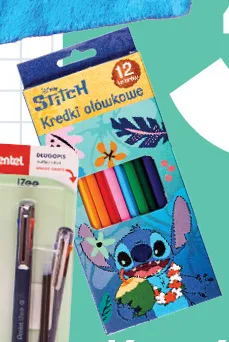 Kredki ołówkowe Stitch promocja w Biedronka