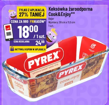 Keksówka żaroodporna Cook&Enjoy promocja w POLOmarket
