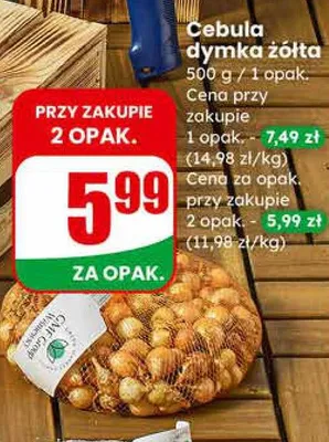 Cebula dymka żółta promocja w Dino