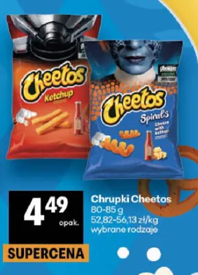 Chrupki Cheetos promocja w Delikatesy Centrum