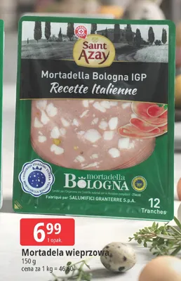 Mortadela wieprzowa promocja w Leclerc