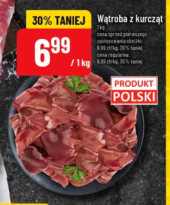 Wątroba z kurcząt promocja w POLOmarket