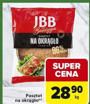 Pasztet na okrągło promocja w Carrefour Express