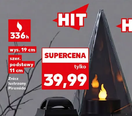Znicz lustrzany Piramida promocja w Kaufland