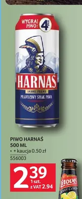 Piwo Harnaś promocja w Selgros