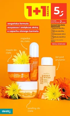Masło do ciała Body Stories Salted Caramel promocja w Dealz