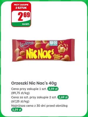 Orzeszki Nic Nac's Lorenz promocja w Dino