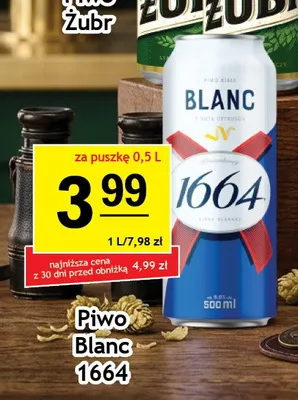 Piwo Blanc 1664 promocja w Gram Market