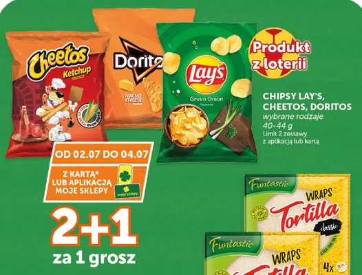 Chipsy Lay's Green Onion promocja w Euro Sklep