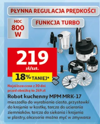 Robot kuchenny MPM MRK-17 promocja w Auchan