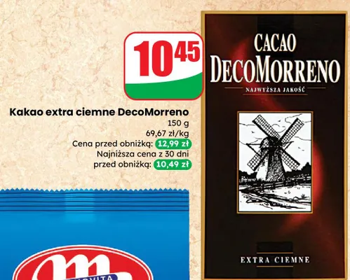 Kakao extra ciemne promocja w Dino