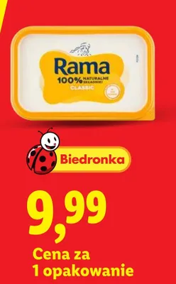 Margaryna Rama Classic promocja w Lidl