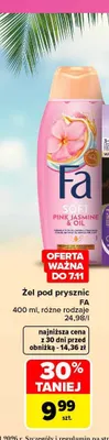 Żel pod prysznic Fa promocja w Carrefour