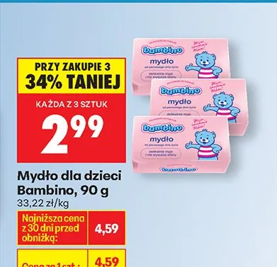 Mydło dla dzieci promocja w Biedronka