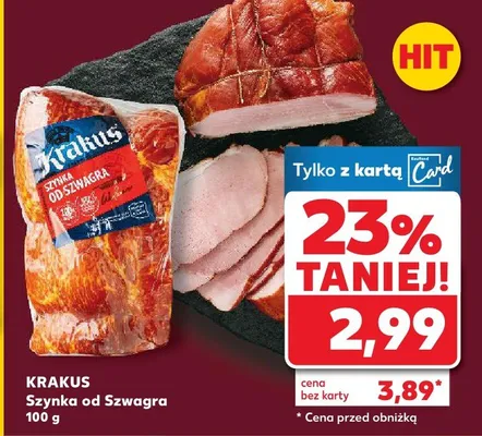 Szynka od Szwagra promocja w Kaufland