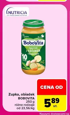 Zupka, obiadek BoboVita promocja w Carrefour Market