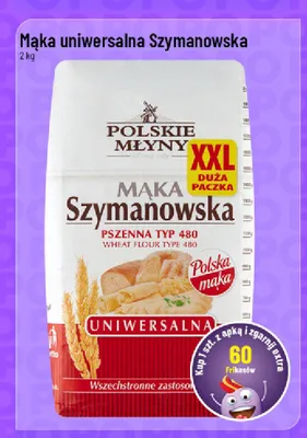 Mąka pszenna uniwersalna Szymanowska Typ 480 promocja w POLOmarket