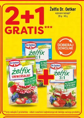 Żelfix Dr. Oetker Uniwersalny promocja w POLOmarket