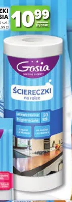 Ściereczki na rolce Gosia promocja w Stokrotka
