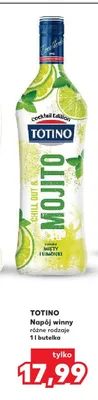 Napój winny TOTINO Mojito promocja w Kaufland
