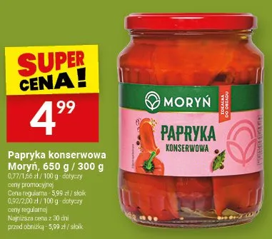 Papryka konserwowa promocja w Twój Market