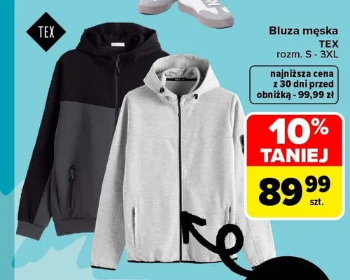 Bluza męska TEX promocja w Carrefour