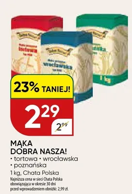 Mąka Dobra Nasza! tortowa promocja w Chata Polska