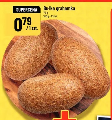 Bułka grahamka promocja w POLOmarket
