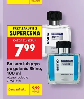 Balsam po goleniu Skino promocja w Biedronka